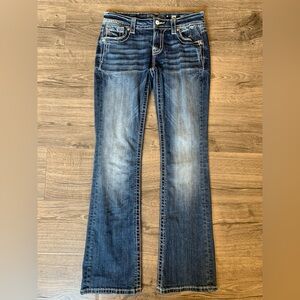 Miss Me Jeans Mid Rise Easy Boot Cut Jean